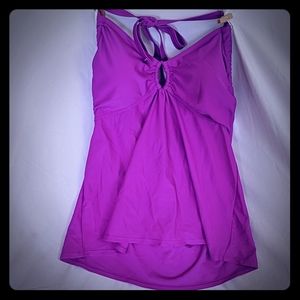 Lane Bryant Cocos sz 16 plus orchid tankini